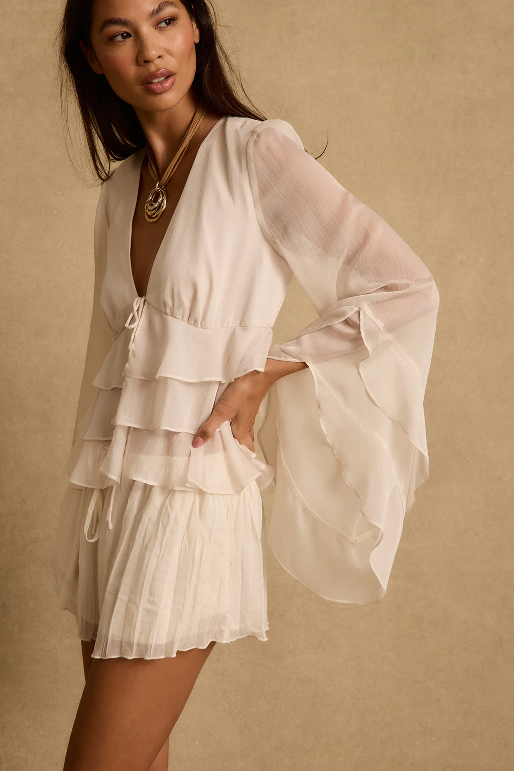 Alana Cream Blouse - Image 3