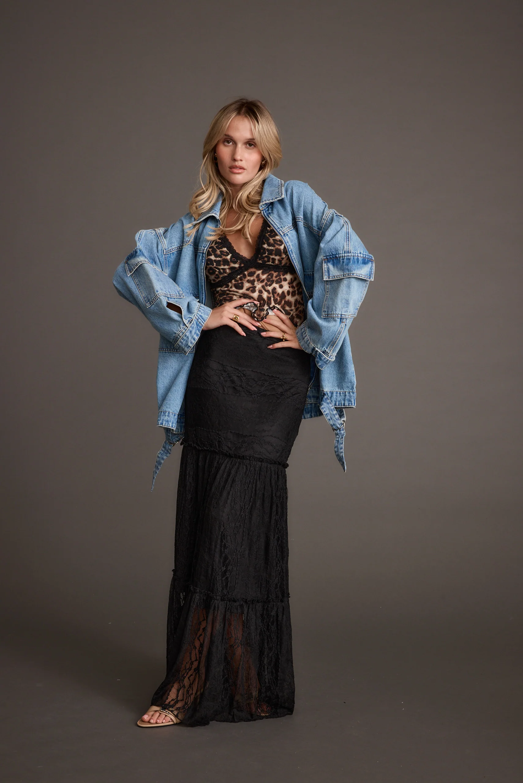 Axel Denim Cargo Jacket - Image 6