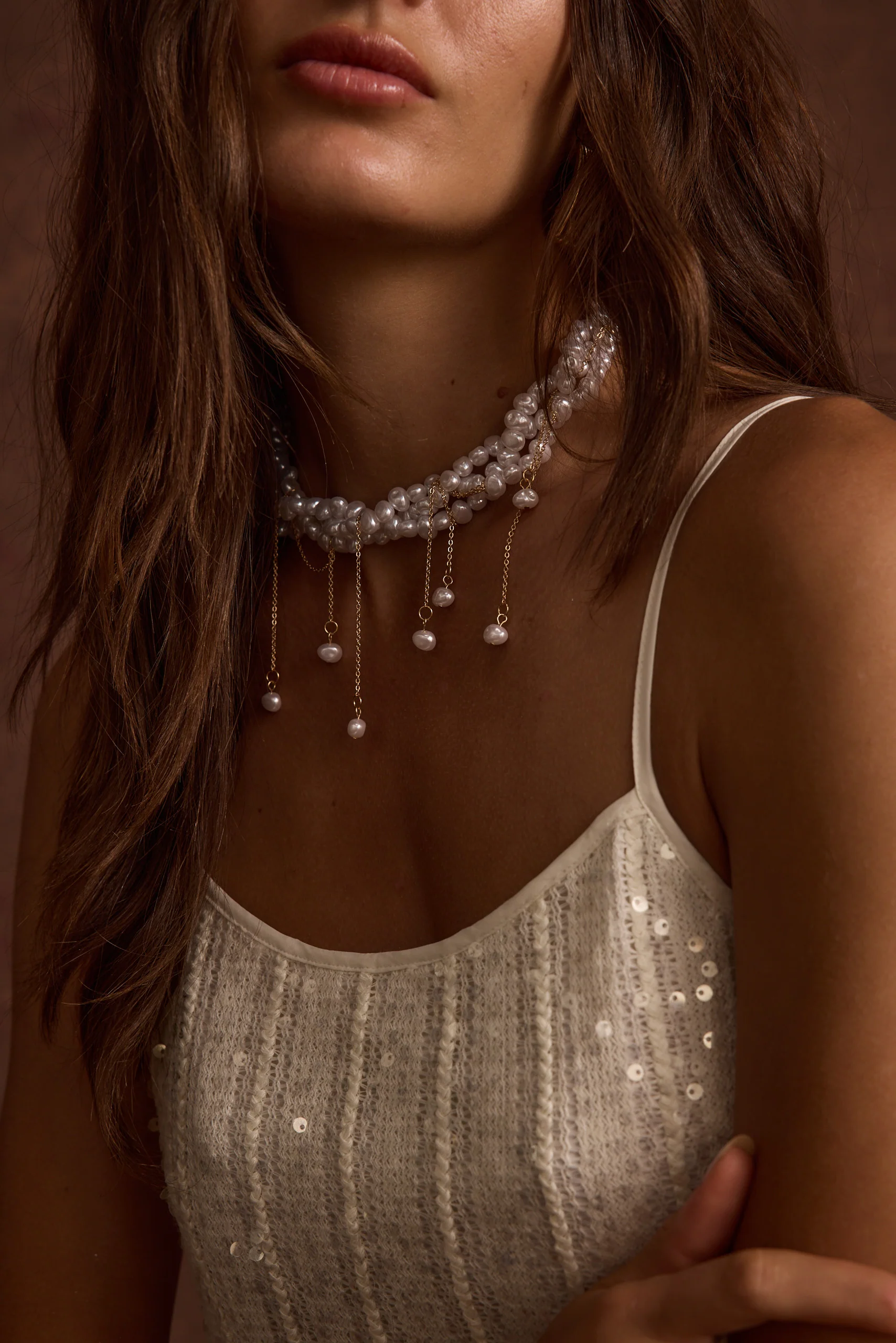 Coco Pearl Choker - Image 6