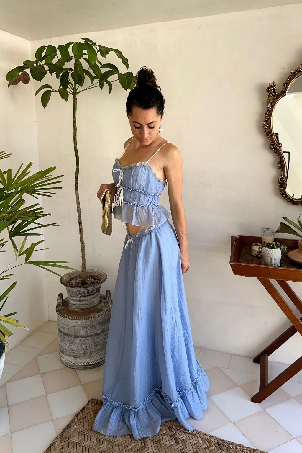 Dahlia Blue Tank - Image 9