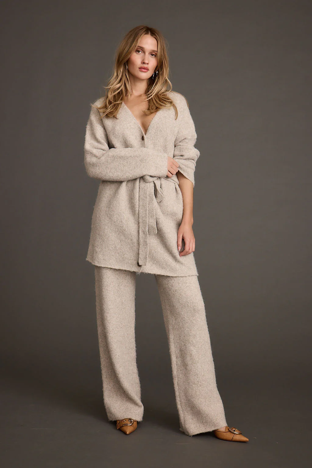 Finley Oatmeal Sweater Pant - Image 6