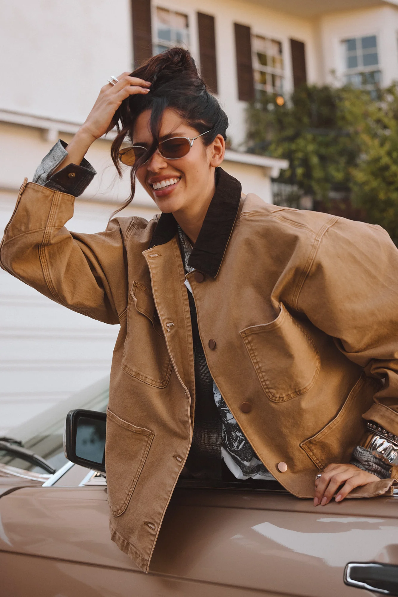 Harbor Khaki Barn Jacket - Image 2