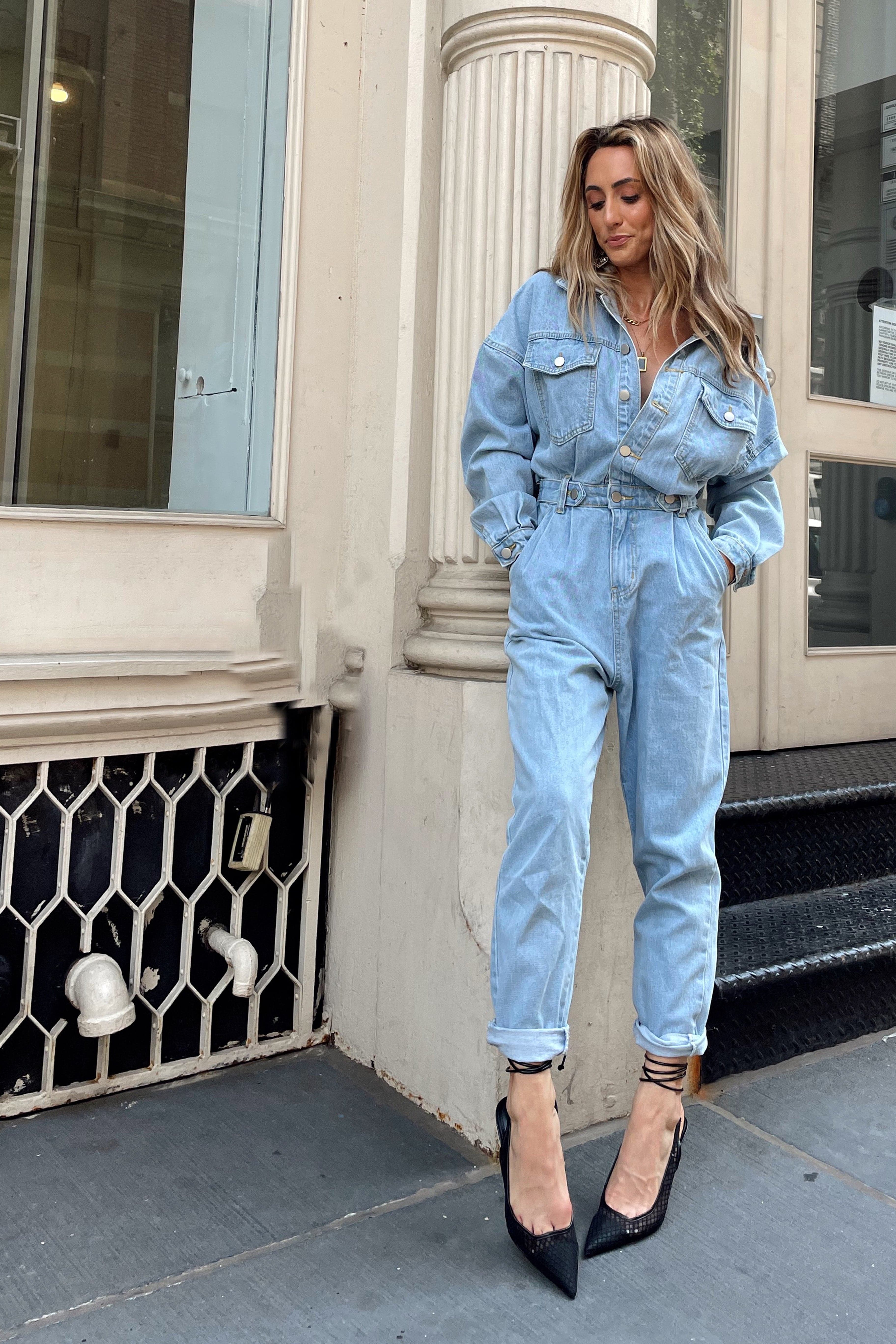 Hendrix Denim Jumpsuit - Image 5