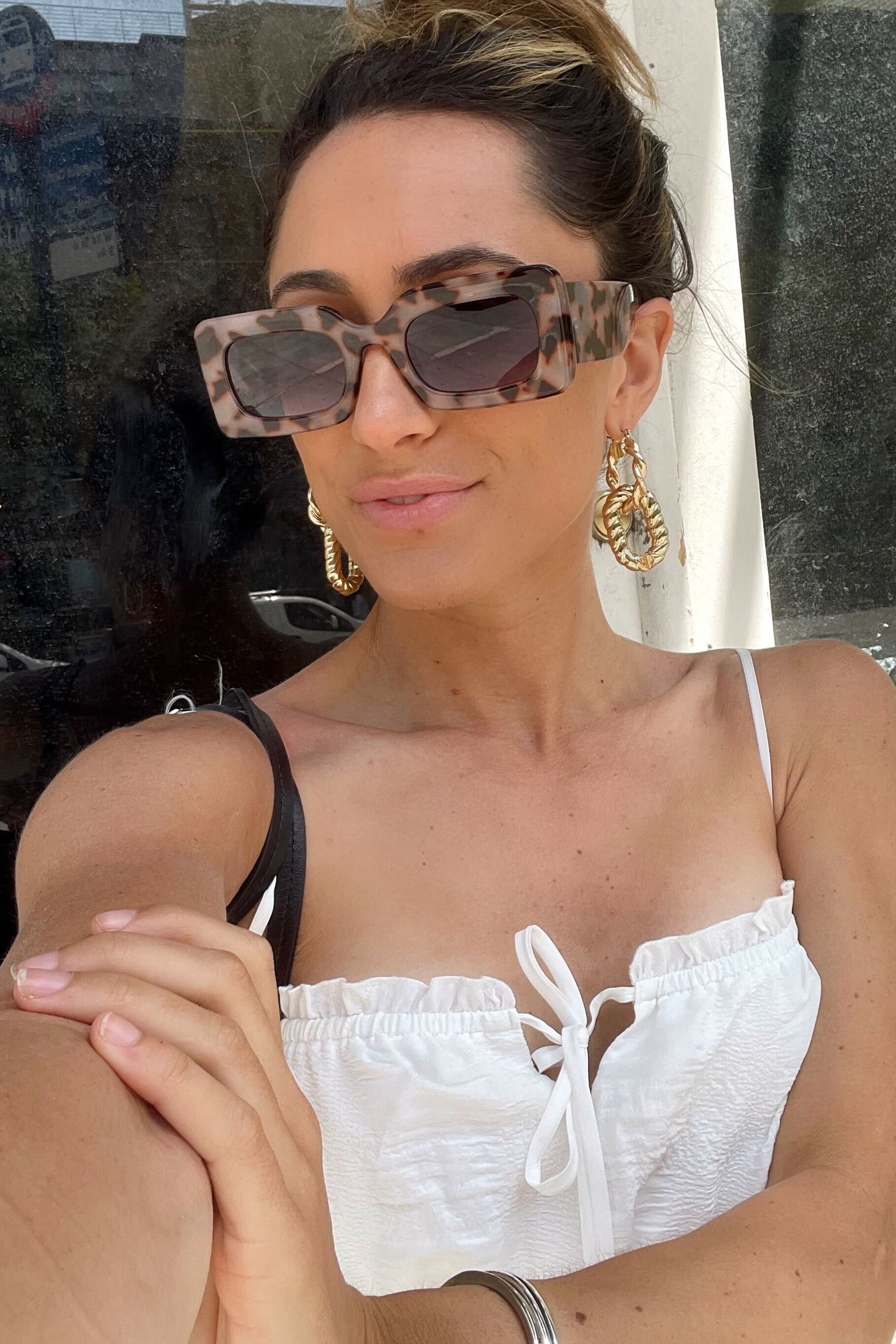 Hepburn Tortoise Sunglasses - Image 6