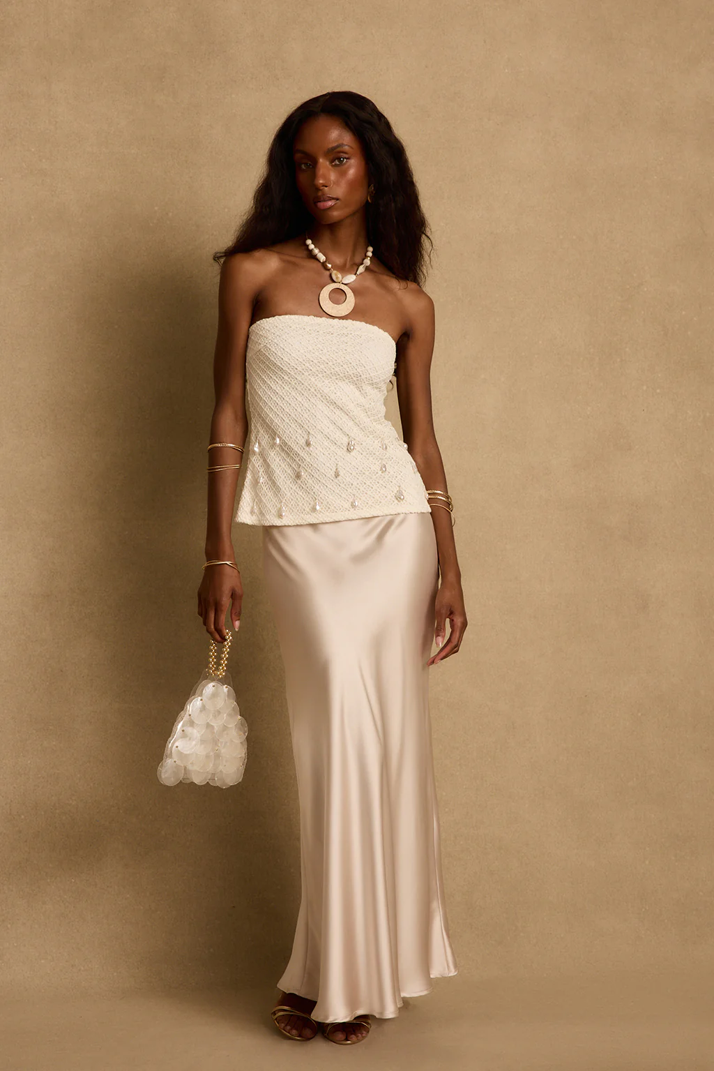 Laguna Pearl Strapless Top - Image 3