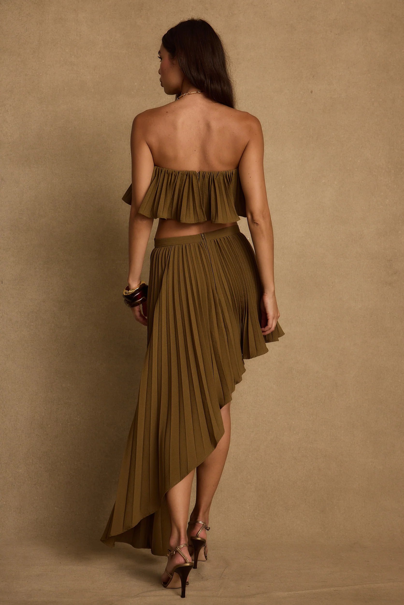 Lima Olive Crop Top - Image 8