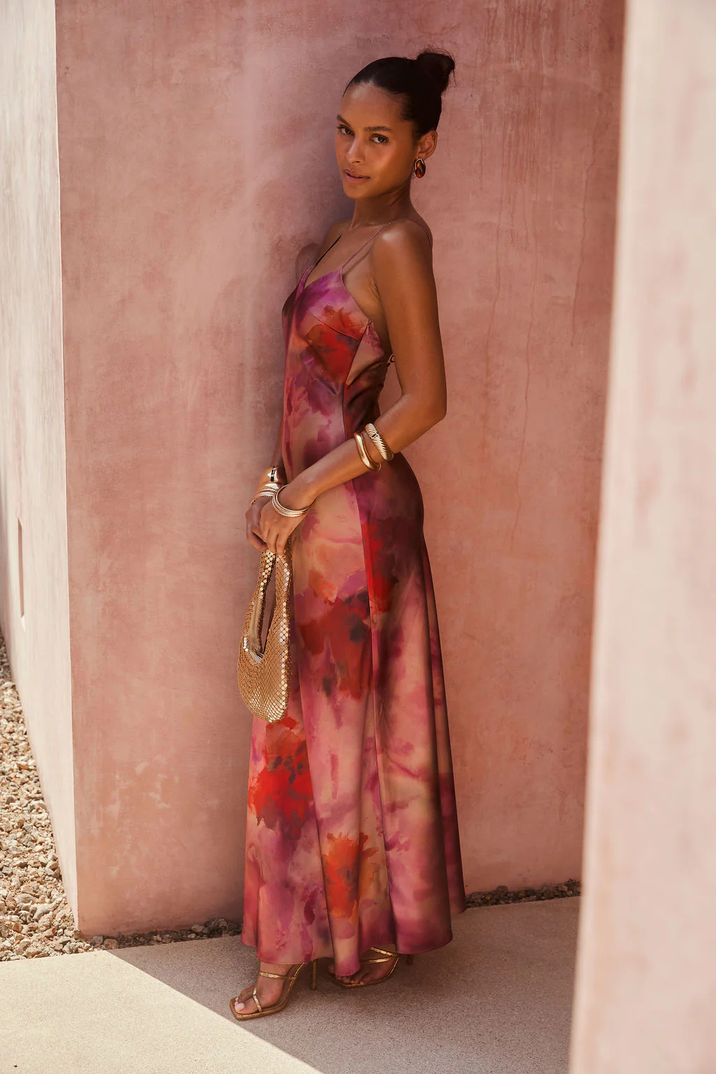 Marisela Berry Maxi Dress - Image 10