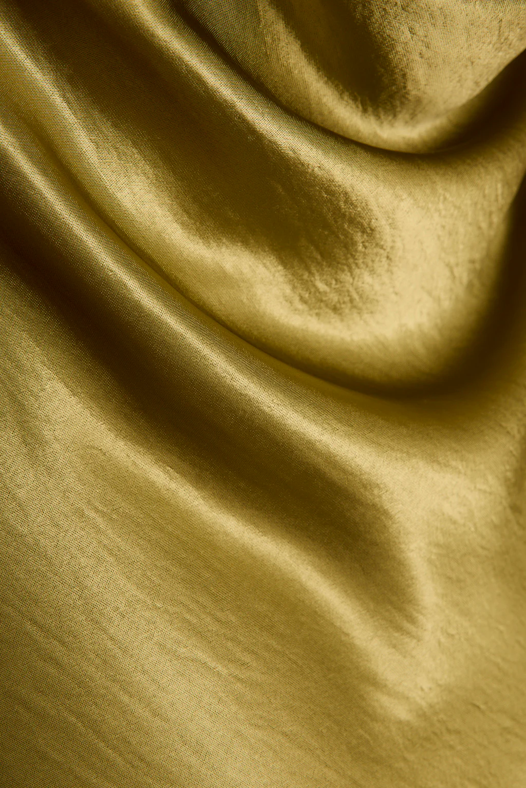 Natalia Chartreuse Satin Maxi Dress - Image 8