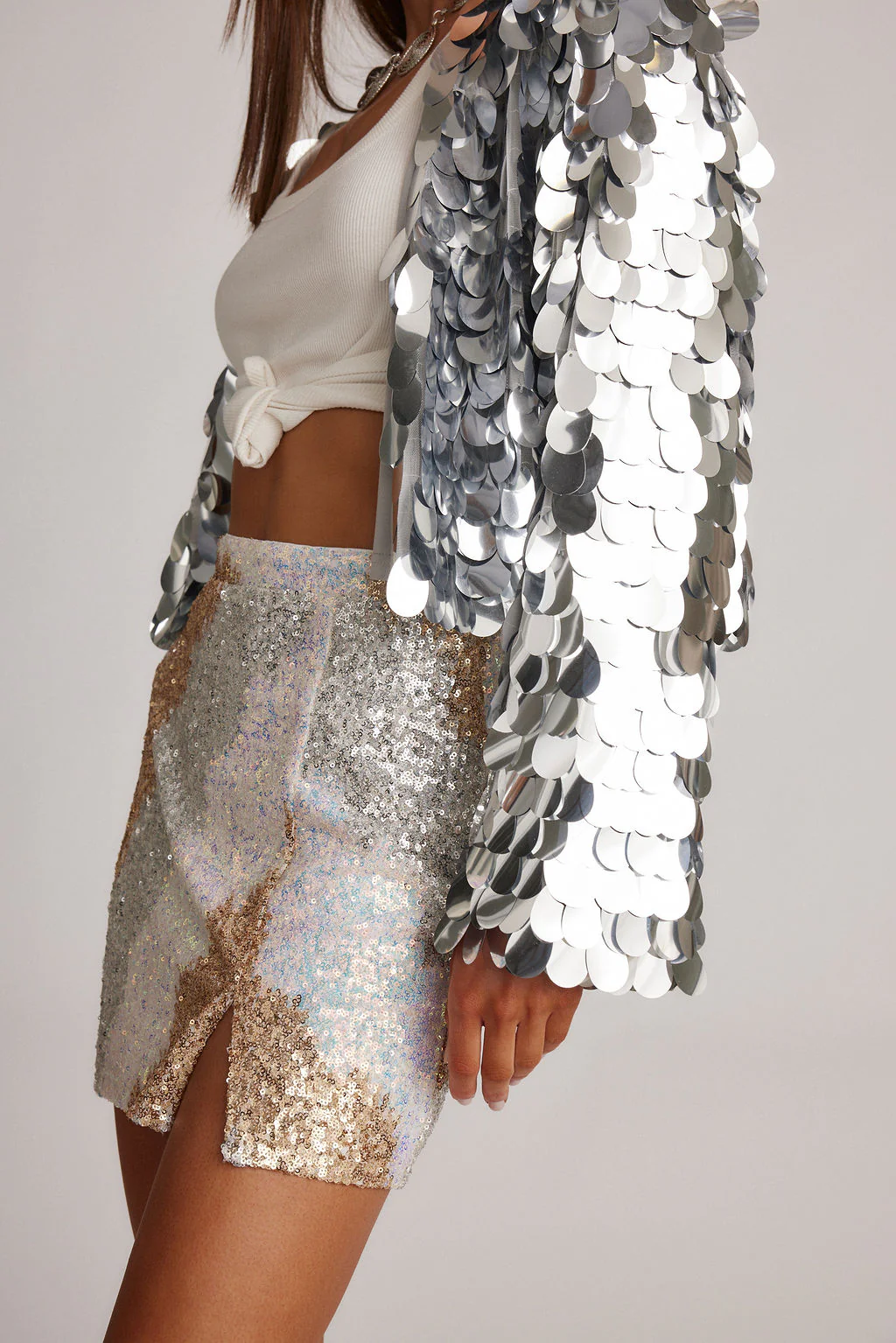 Pippa Silver Payette Jacket - Image 6