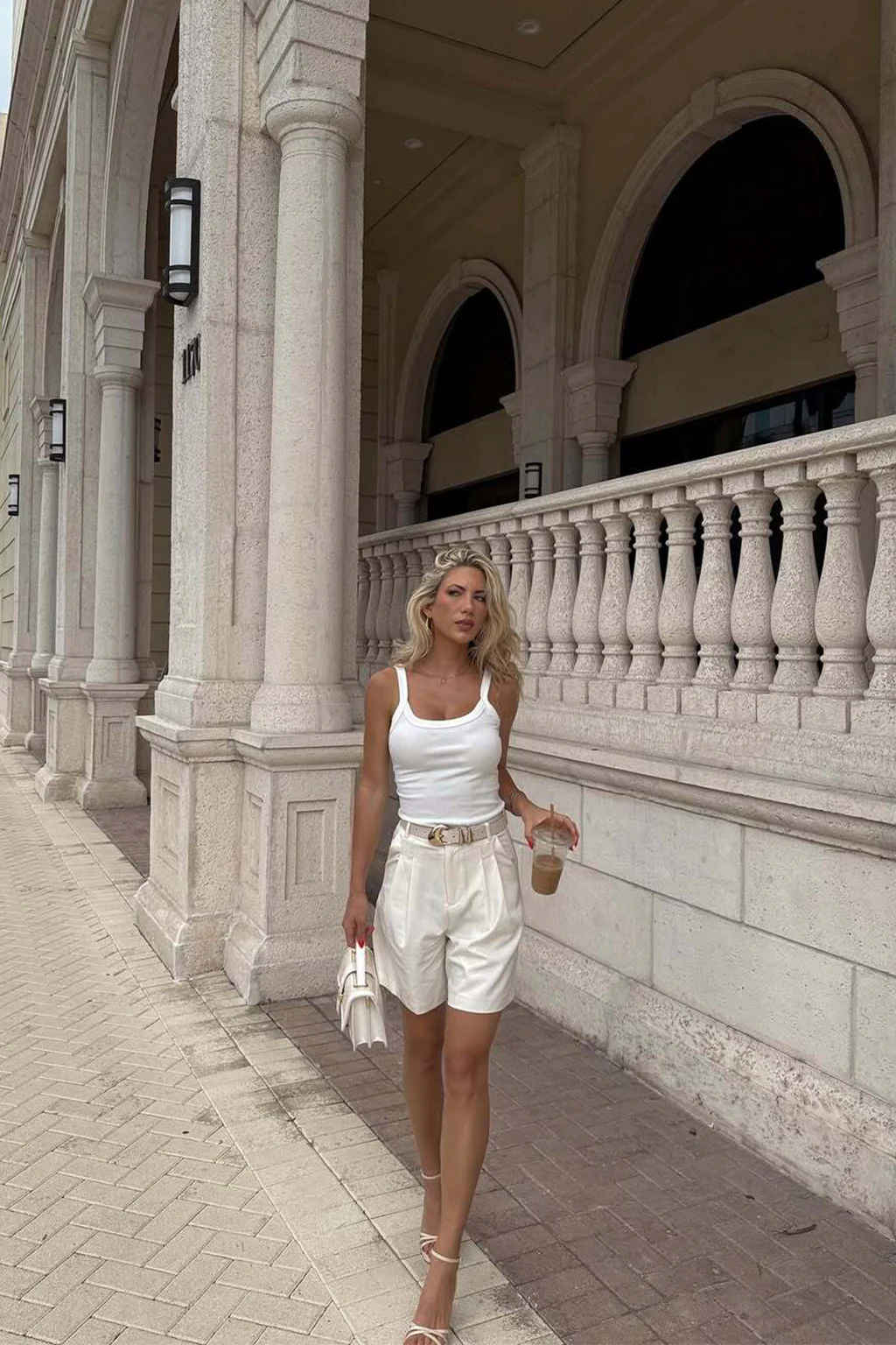 Rivera Ivory Trouser Short - Image 8