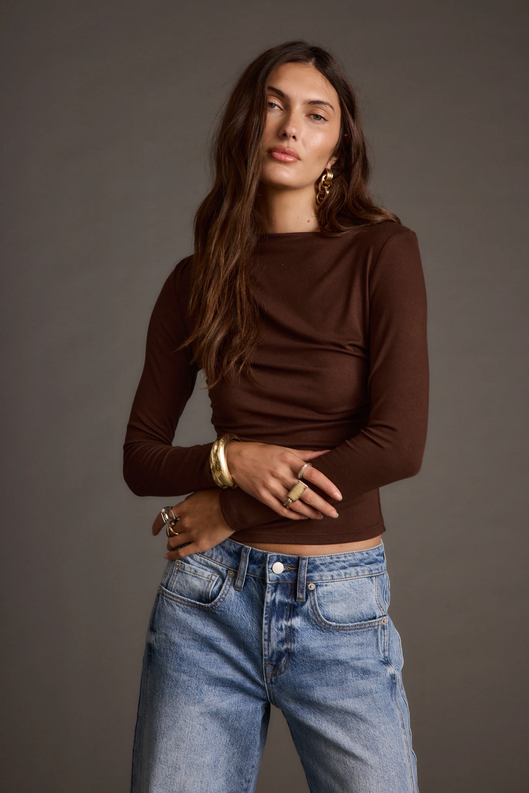 Romy Espresso Top - Image 7