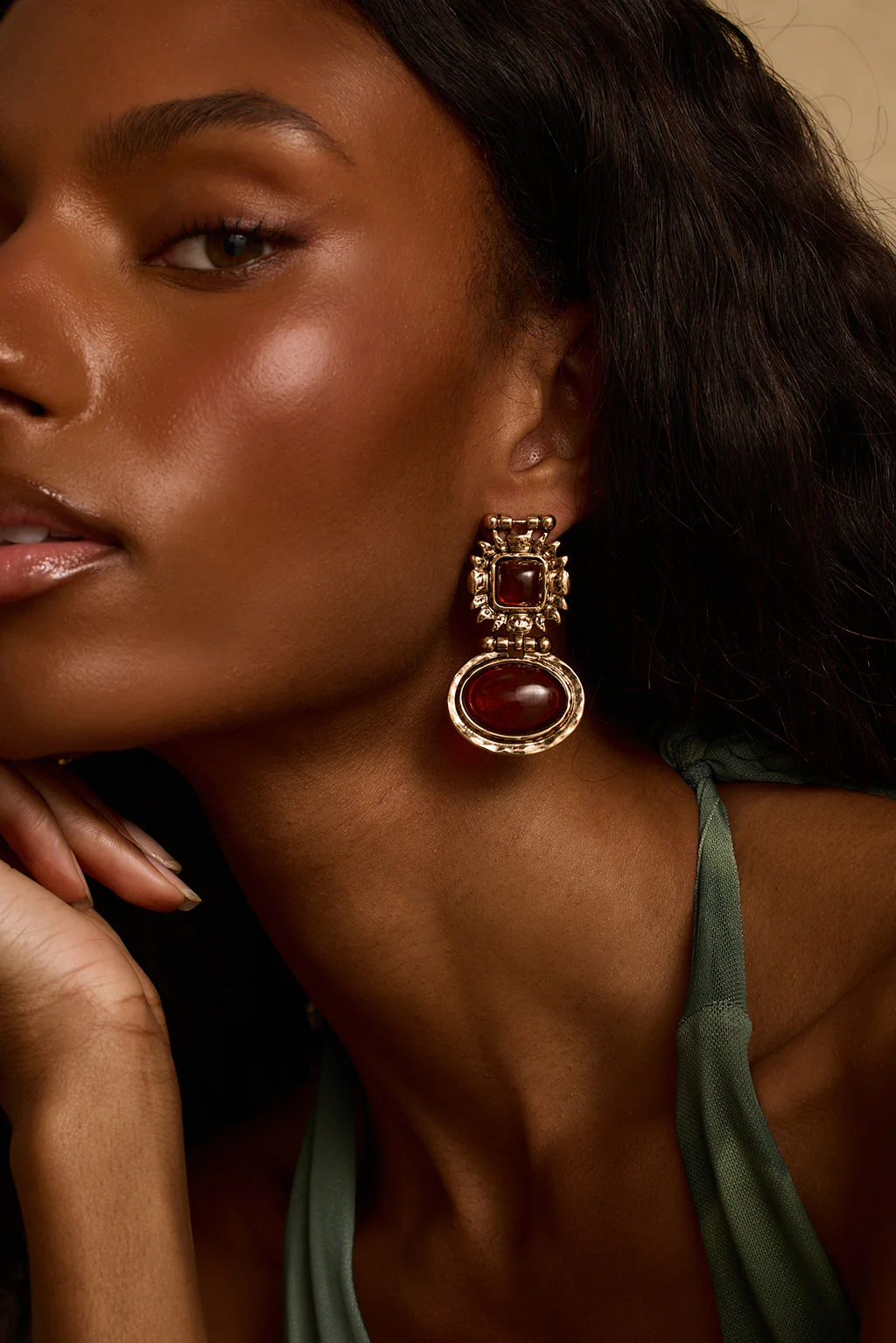 Villa Amber Earrings