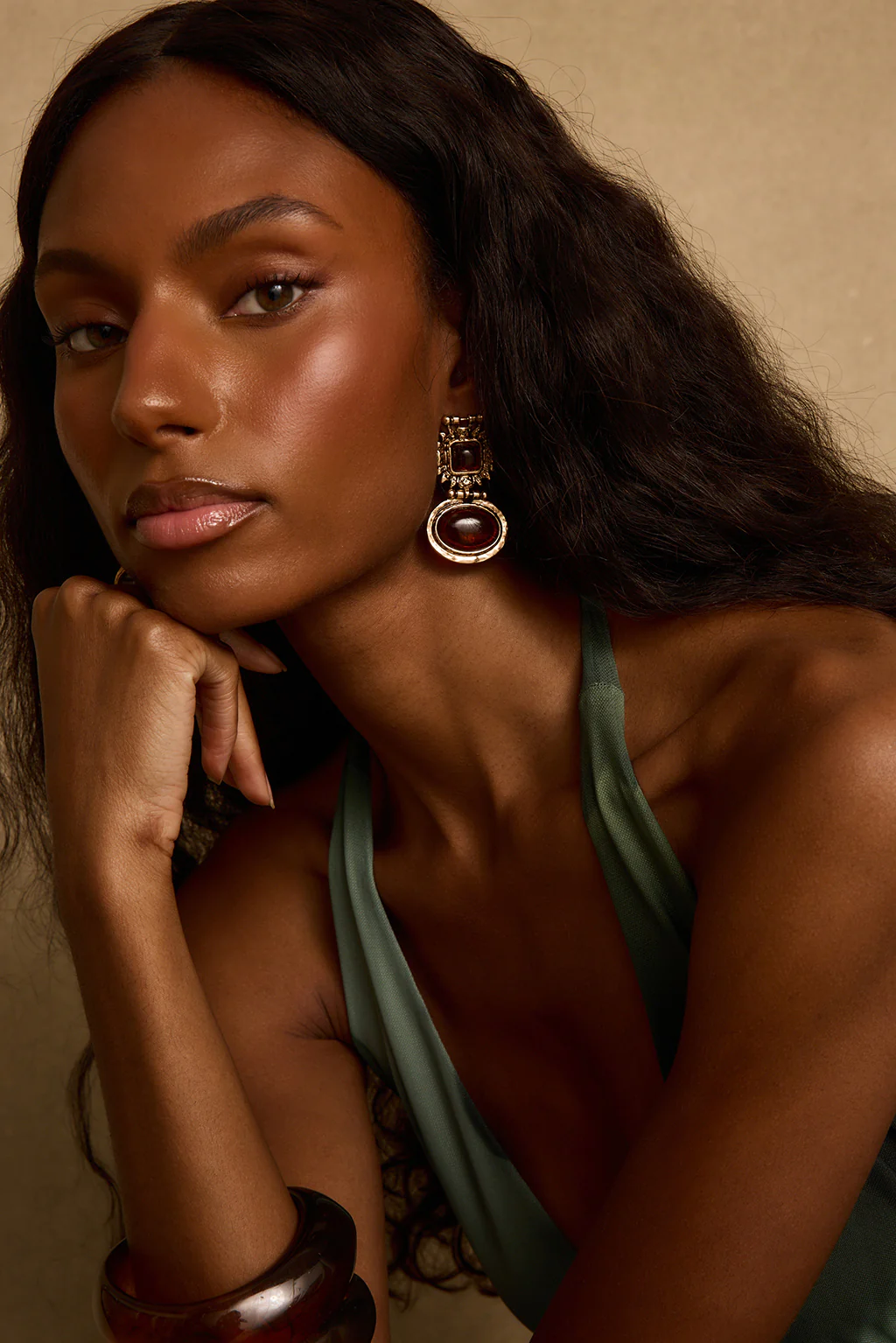 Villa Amber Earrings - Image 3