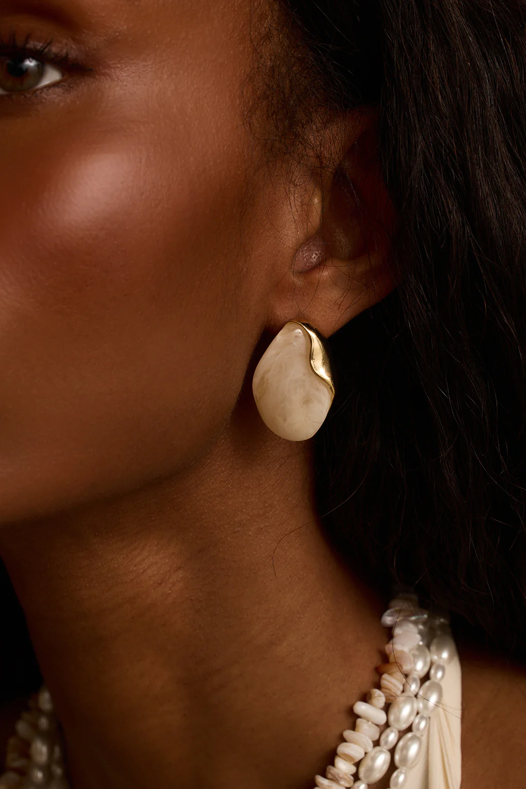White Sands Stone Earrings - Image 2