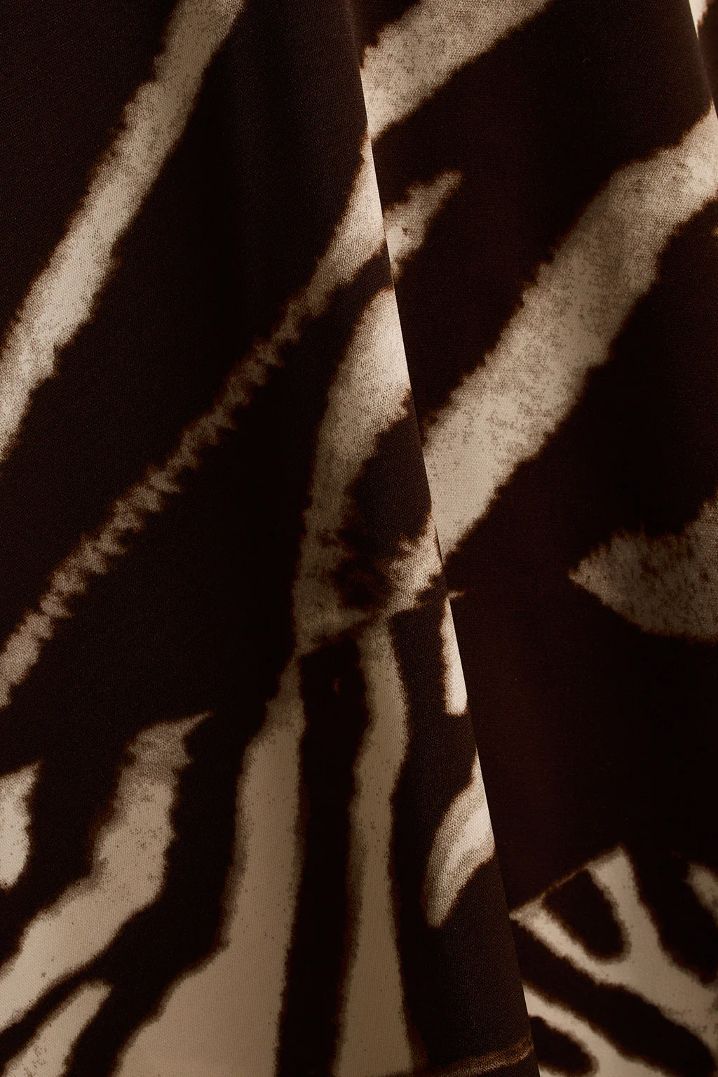 Ynez Zebra Halter Mini Dress - Image 11